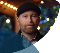 Brad, a GVHD Patient, with quote: "We all have to become experts specializing in our own form of GVHD."